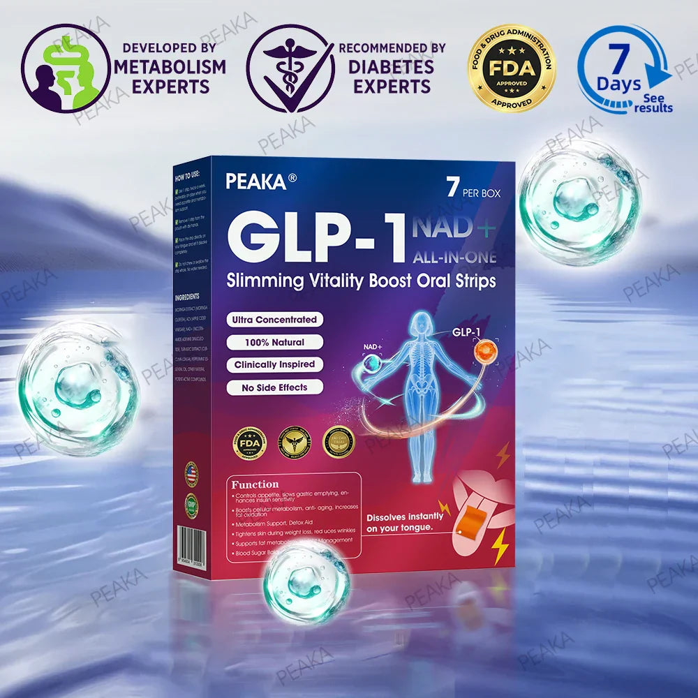 𝑂𝑓𝑓𝑖𝑐𝑖𝑎𝑙 𝑆𝑡𝑜𝑟𝑒 | PEAKA® GLP‑1 Slimming Vitality Boost Oral Strips 👩⚕️🥇(Just once a week, visible changes in 7 days ✅ For obesity, cardiovascular health, diabetes, sleep apnea, joint issues, and more)