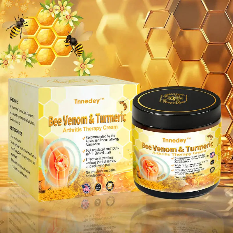 Tnnedey Bee Venom & Turmeric Arthritis Therapy Cream (Specializing in orthopaedic conditions and joint pain)