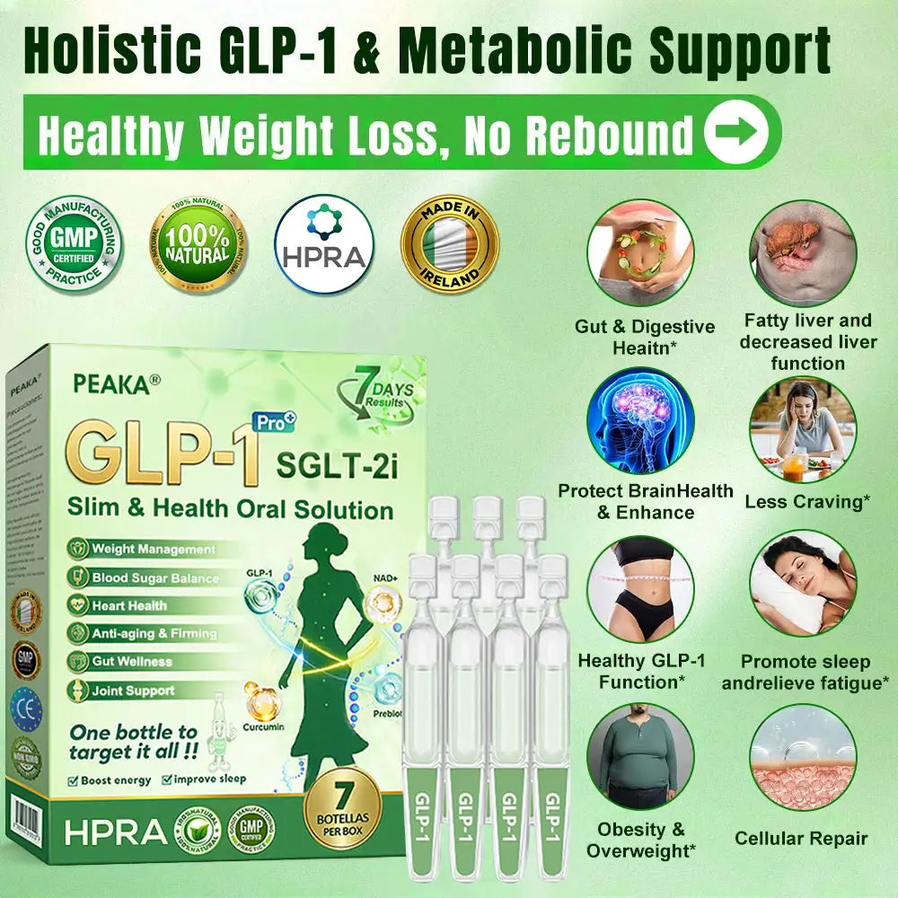 🇮🇪𝑶𝒏𝒍𝒊𝒏𝒆 𝑷𝒉𝒂𝒓𝒎𝒂𝒄𝒚👩‍⚕️ | 𝐏𝐄𝐀𝐊𝐀® 𝑮𝑳𝑷-𝟏 + 𝑺𝑮𝑳𝑻-𝟐𝒊 𝗦𝗹𝗶𝗺 & 𝑯𝒆𝒂𝒍𝒕𝒉 𝑶𝒓𝒂𝒍 𝑺𝒐𝒍𝒖𝒕𝒊𝒐𝒏 (𝑂𝑛𝑐𝑒 𝑎 𝑑𝑎𝑦, 𝑣𝑖𝑠𝑖𝑏𝑙𝑒 𝑟𝑒𝑠𝑢𝑙𝑡𝑠 𝑖𝑛 7 𝑑𝑎𝑦𝑠) ✅𝗦𝘂𝗽𝗽𝗼𝗿𝘁𝘀 𝗼𝗯𝗲𝘀𝗶𝘁𝘆, 𝗰𝗮𝗿𝗱𝗶𝗼𝘃𝗮𝘀𝗰𝘂𝗹𝗮𝗿 𝗵𝗲𝗮𝗹𝘁𝗵, 𝗱𝗶𝗮𝗯𝗲𝘁𝗲𝘀, 𝘀𝗹𝗲𝗲𝗽 𝗮𝗽𝗻𝗲𝗮, 𝗴𝘂𝘁 𝗵𝗲𝗮𝗹𝘁𝗵, 𝗷𝗼𝗶𝗻𝘁 𝗶𝘀𝘀𝘂𝗲𝘀, 𝐰𝐡𝐢𝐥𝐞 𝐚𝐥𝐬𝐨 𝐟𝐢𝐫𝐦𝐢𝐧𝐠 𝐭𝐡𝐞 𝐬𝐤𝐢𝐧 𝐚𝐧𝐝 𝐛𝐨𝐨𝐬𝐭𝐢𝐧𝐠 𝐞𝐧𝐞𝐫𝐠𝐲